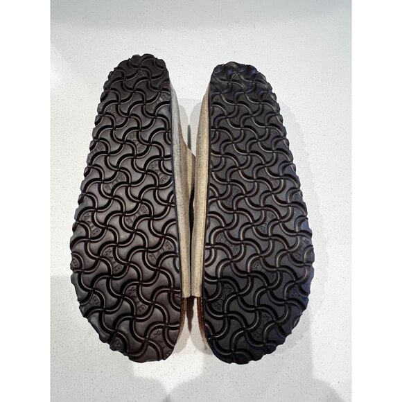 BIRKENSTOCK Arizona suede taupe sandals size 41 - Picture 5 of 5